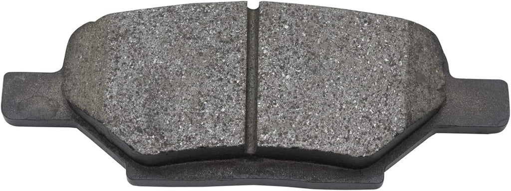 TRQ Rear Brake Pad and Rotor Set Ceramic Rotors Calipers Hoses Compatible with 2004-2012 Chevrolet Malibu 2005-2010 Pontiac G6 2007-2009 Saturn Aura