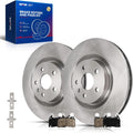 KAX Front Brake Kit for Chevrolet Camaro 2011-2015, 13.98inch Brake Rotors Pads Kit, #55175+D1474 Front Brakes