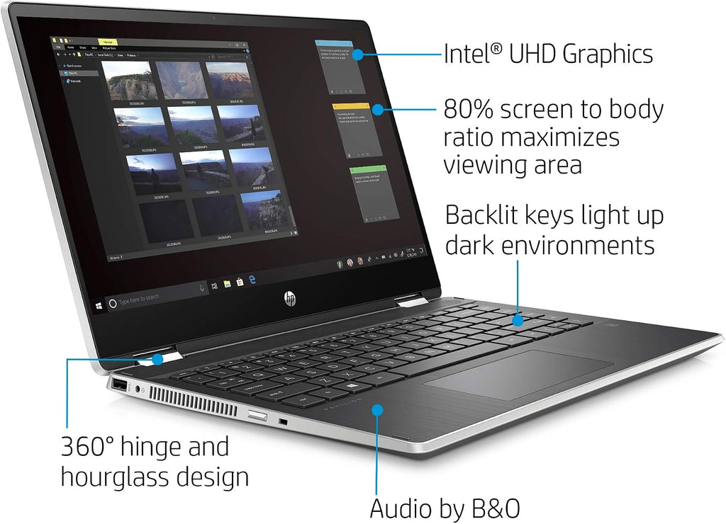 HP Pavilion x360 14 Convertible 2-in-1 Laptop, 14' HD Touchscreen Display, Intel Core i5, 8 GB DDR4 RAM, 512 GB SSD Storage, Windows 10 Home, Backlit Keyboard (14-dh2010nr, 2020 Model)