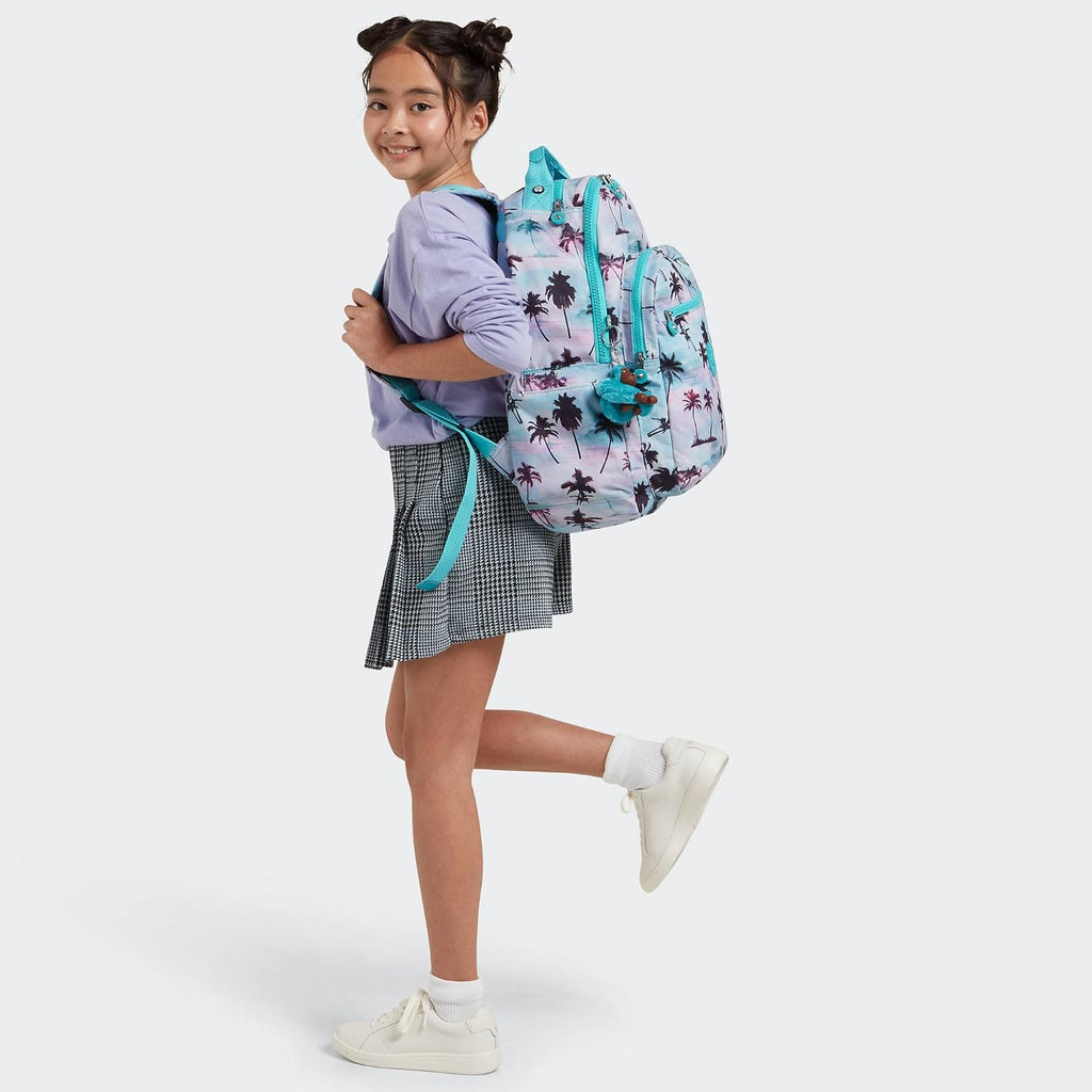 Kipling Women's Seoul 15' Laptop Backpack, Durable, Roomy with Padded Shoulder Straps, Built-In Protective Sleeve