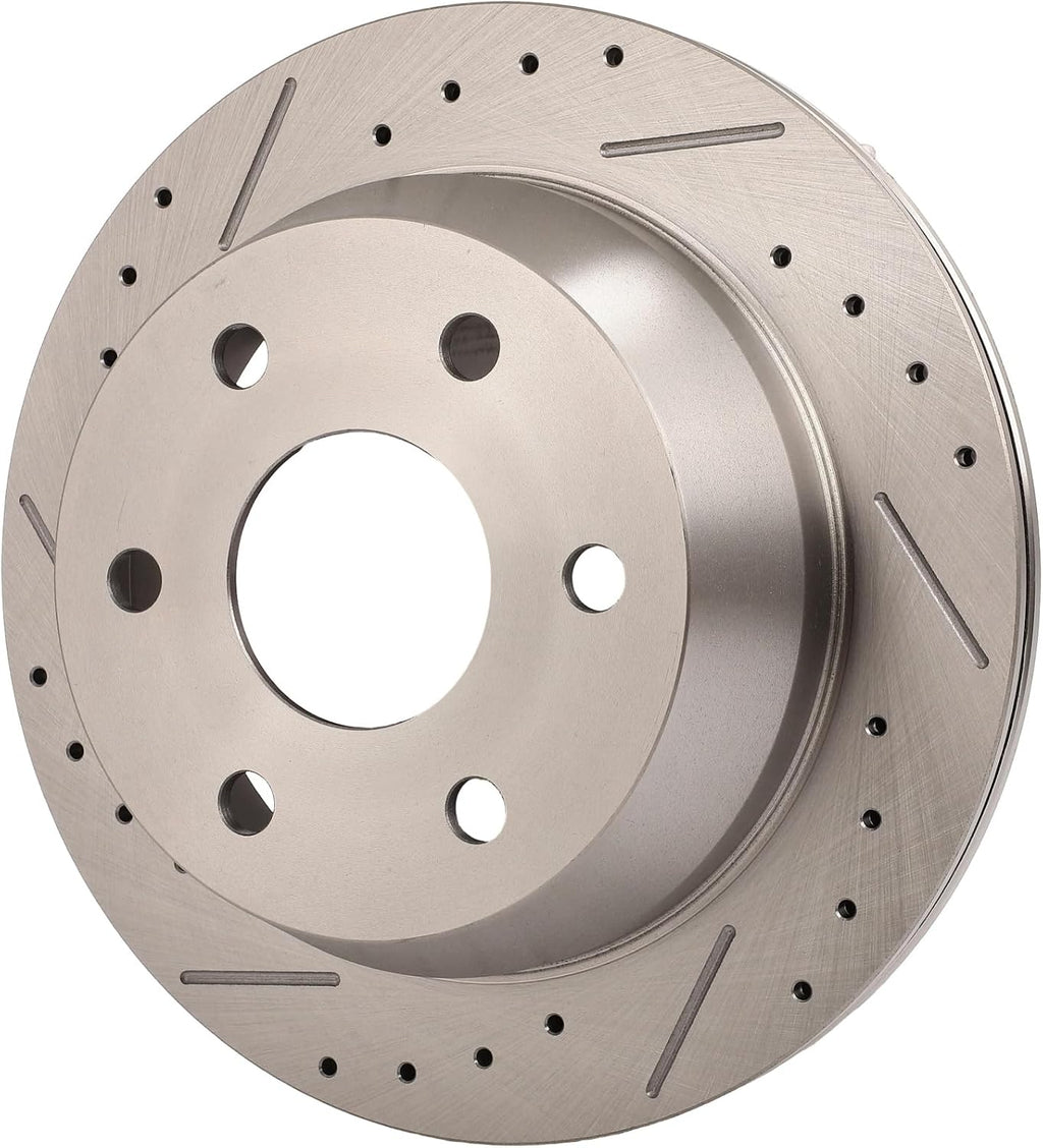 CCIYU D785 D792 55066 55054 Brake Kit Fit For Chevy For Astro 2003-2005,For Silverado 1500 1999-2006,For Suburban 1500/For Tahoe 2000-2002, Front Rear Disc Brake Rotor and Pad Set 12PCS