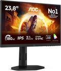 AOC Computer Monitor 60.5 Cm (23.8') 1920 X 1080 Pixels, W128896506 ((23.8) 1920 X 1080 Pixels Full Hd LCD Black)
