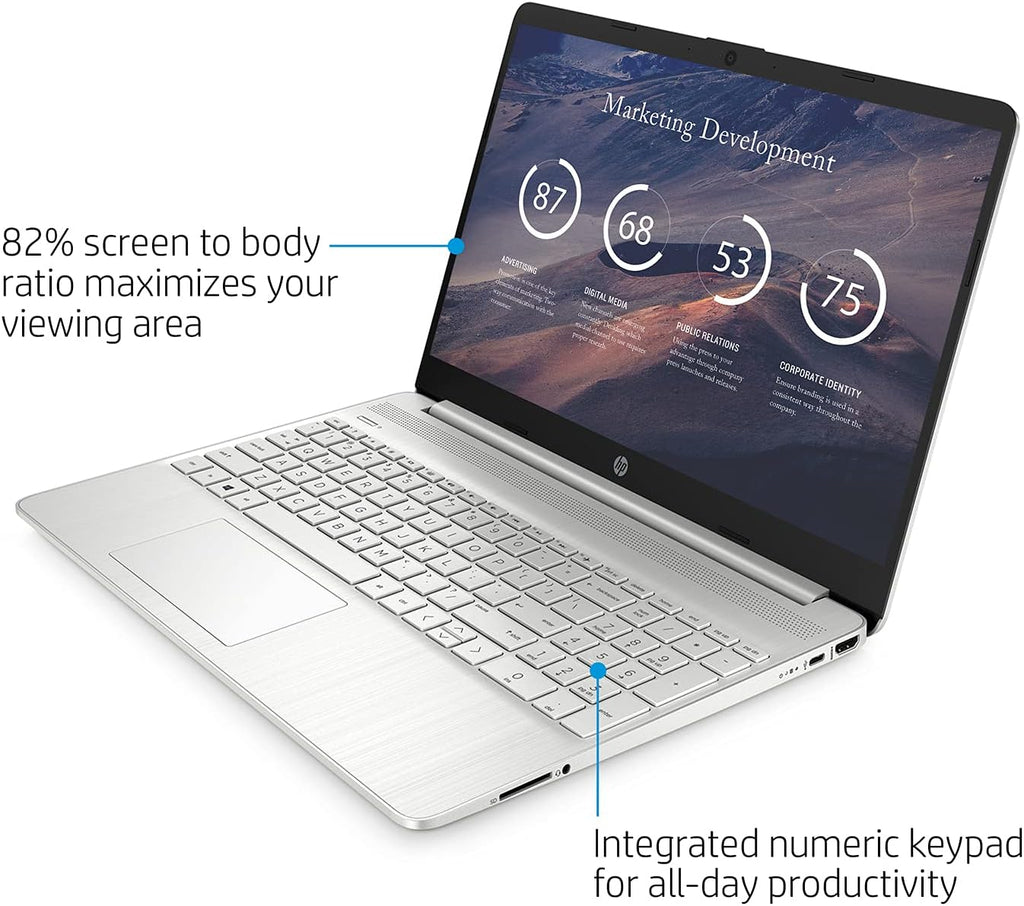 HP Pavilion 15.6' FHD Laptop (2022 Latest Model), AMD Ryzen 5 5500U (Beats i7-11370H), 16GB RAM, 1TB PCIe NVMe M.2 SSD, Thin & Portable, Micro-Edge & Anti-Glare Screen, Long Battery Life, Windows 11
