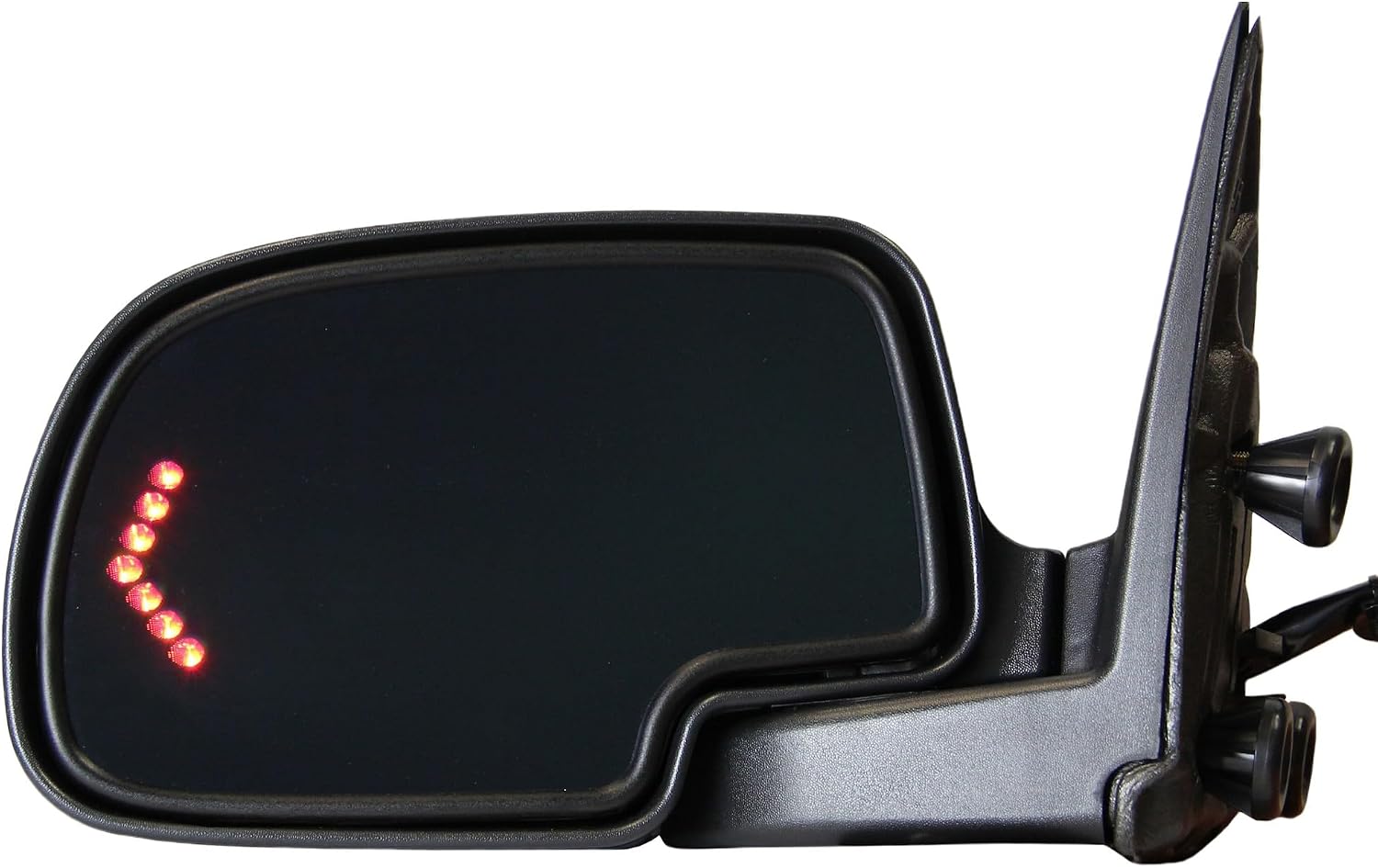 Kool Vue Right Power Heated Mirrors for Chevrolet Silverado 1500 Tahoe GMC Yukon 2003-2006 Power Fold with Signal Light, Memory & Puddle Lamp, w/o Blind Spot Monitor & Auto-Dim Paintable Extended Cab