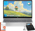 HP Flagship Touchscreen Laptop Computer - 15.6-inch Display | Intel i3-1215U | Windows 11 Pro & Lifetime Microsoft Office Pro for Business and Student | Numeric Keypad | 16 GB RAM + 1 TB SSD