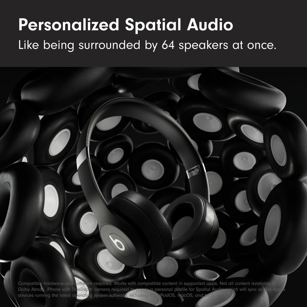 Beats Solo4 with AppleCare+ for Headphones (2 Years) - Matte Black