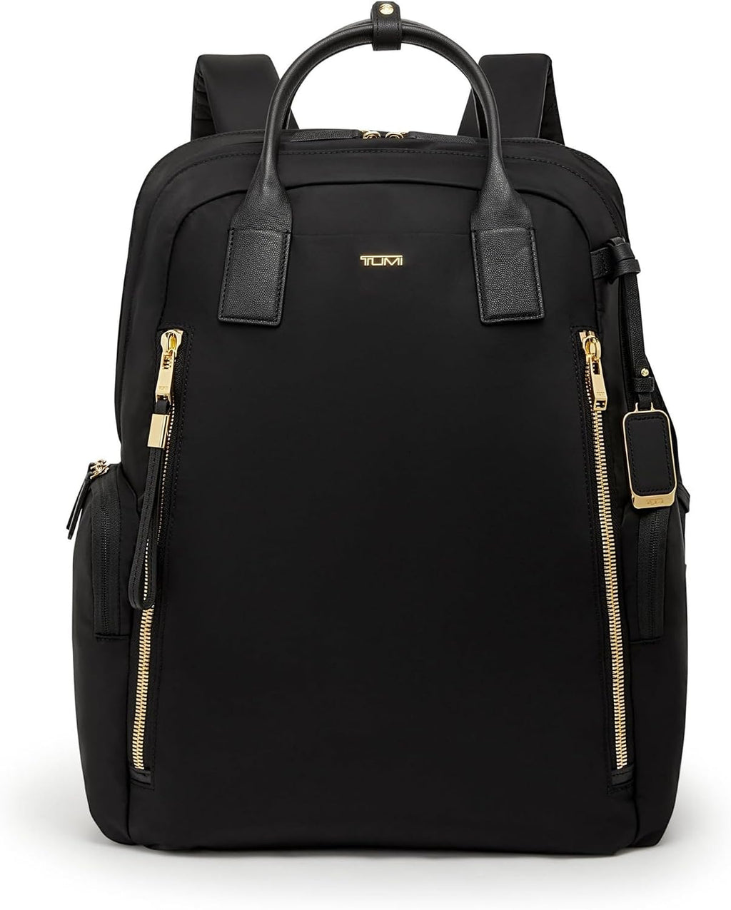 TUMI - Voyageur Atlanta Backpack - Travel Backpack for Women - For Business, Commute - Holds Up to 17' Laptop - Black - Gold Hardware