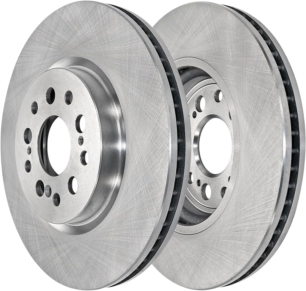 Detroit Axle - 8pc Brake Kit for 2017-2021 Honda Clarity Disc Brakes Rotors 2018 2019 2020 Ceramic Brake Pads with Hardware Replacement : 12.28' inch Front and 12.20' inch Rear