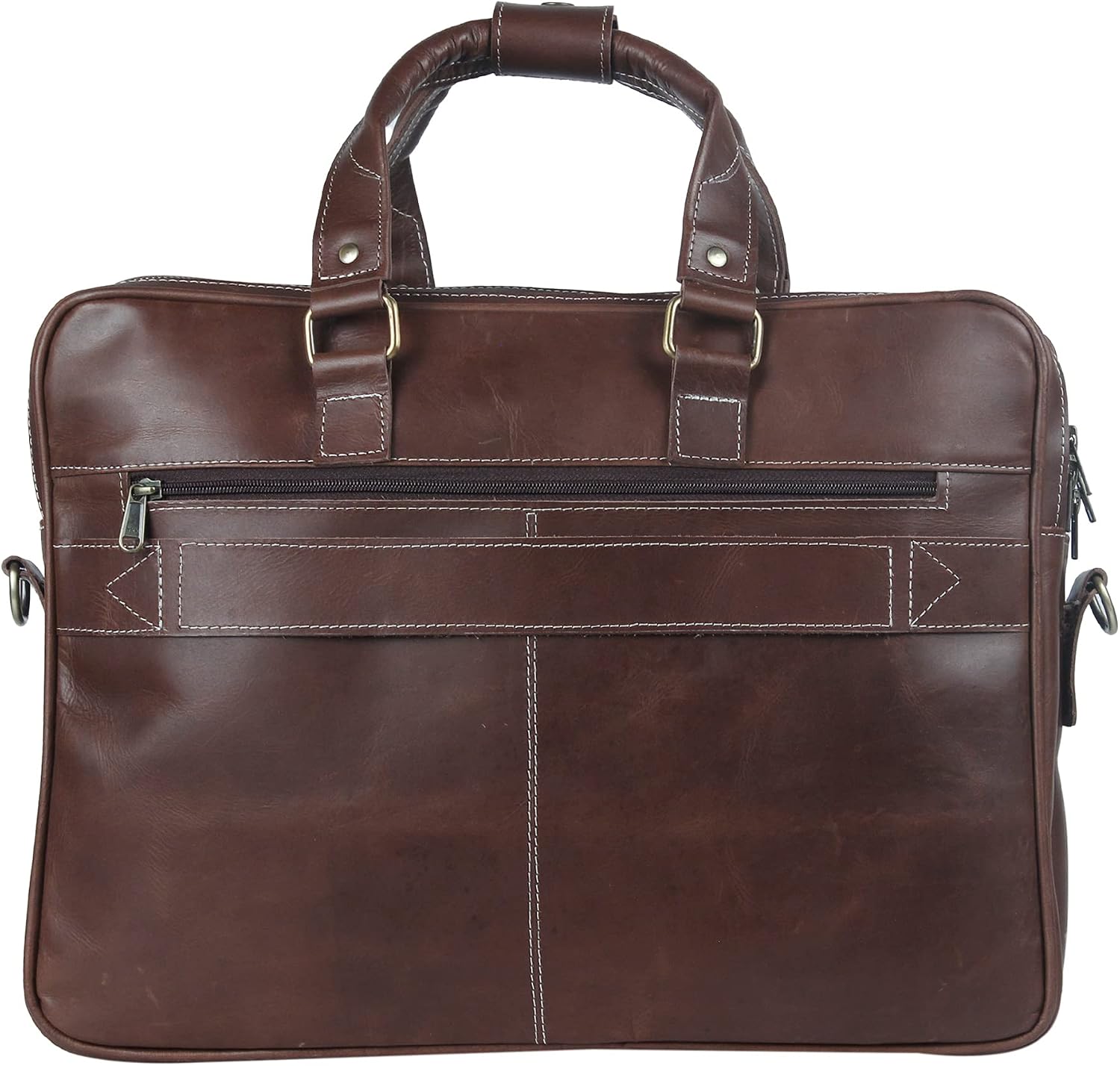 Genuine Leather briefcases for men 17 inches computer bag for mens | Laptop bag, Work bag, Business and Office Bag