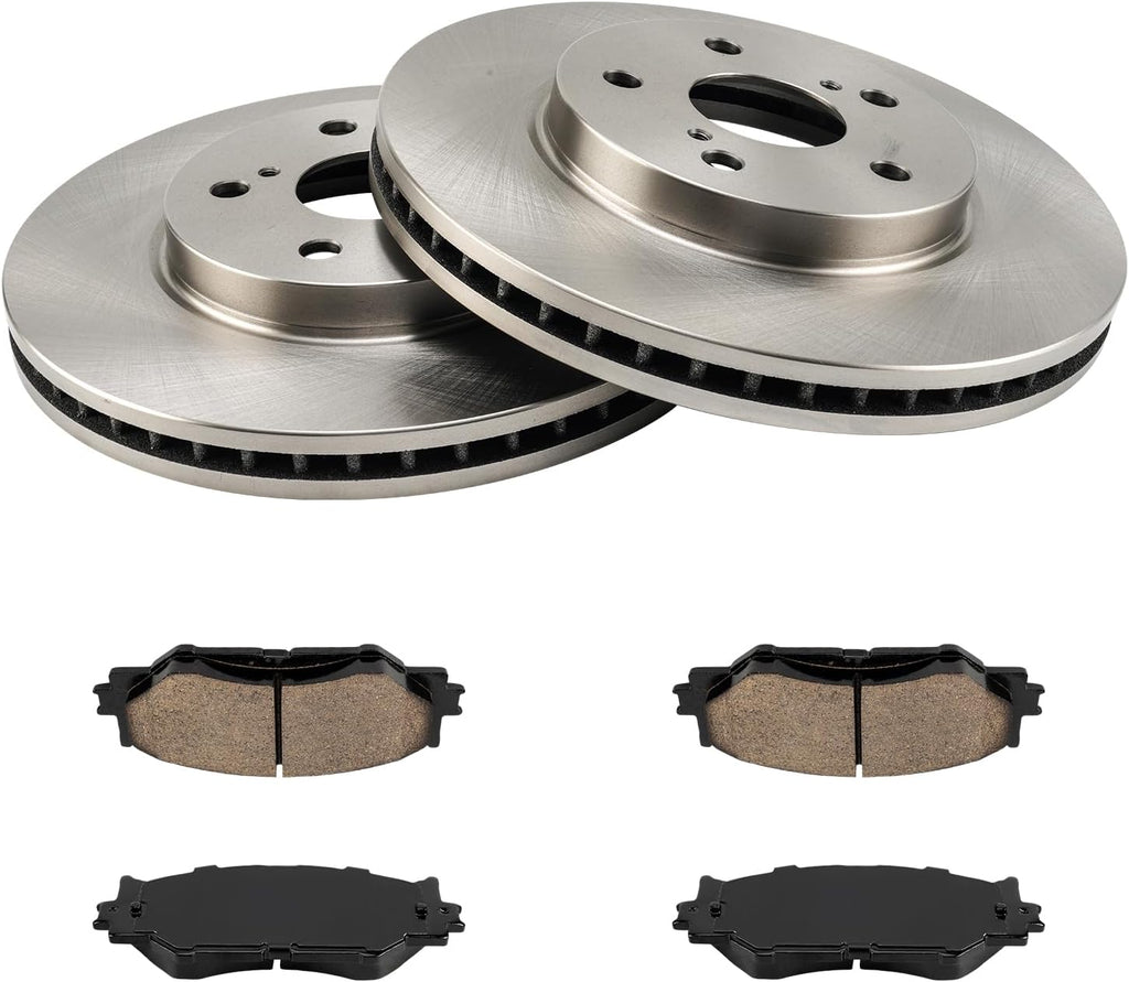 KAX Front Brake Kit for Lexus IS250 2006-2015, 11.65inch Brake Rotors Pads Kit, #31314+D1178 Front Brakes