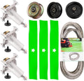 48 Inch Mower Deck Rebuild Kit - Fits Hu sqvarna YTH2348 YTH23V48 YTH1848XPT YTH22K48 YTH23K48 Poulan PB22H48, 3 Spindles(187292)+3 Blades(173921)+3 Idlers(177968,196104,196106)+1 Belt(197242)