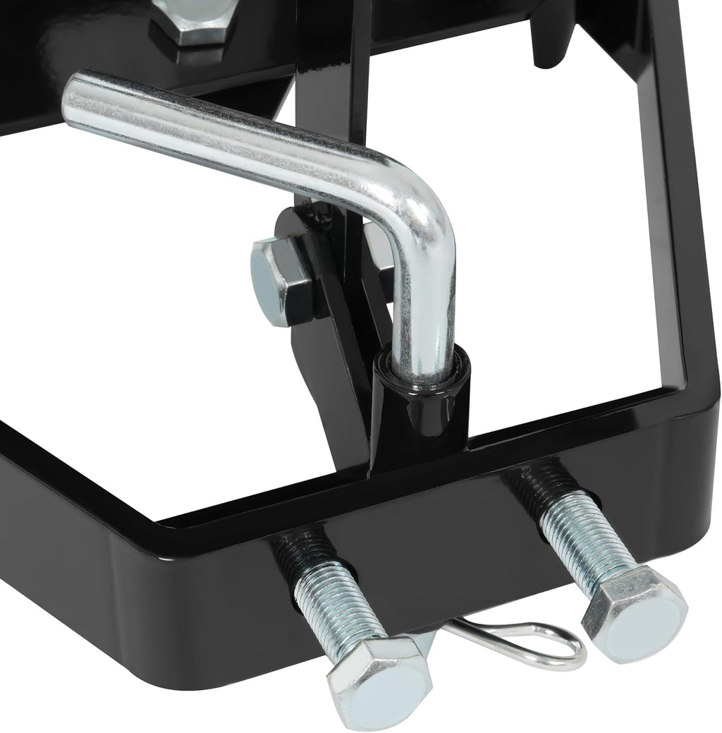 Sleeve Hitch Compatible with Husqvarna, Fits Cub Cadet and Craftsman or MTD Garden Lawn Mower Tractors Replacement for 585607901 Steel Powder Coated Black