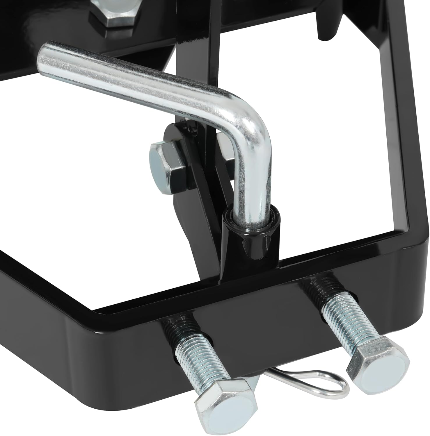 Sleeve Hitch Compatible with Husqvarna, Fits Cub Cadet and Craftsman or MTD Garden Lawn Mower Tractors Replacement for 585607901 Steel Powder Coated Black