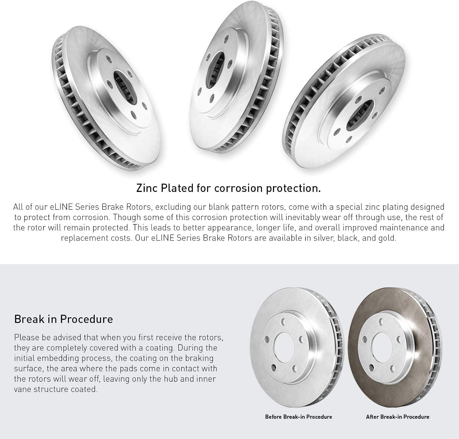 R1 Concepts Rear Brake Kit Fits 2002-2022 Nissan Altima; 2011-2017 Nissan Juke; 2004-2008 Nissan Maxima; 2007-2019 Nissan Sentra| Ceramic Brake Pads and Blank Brake Rotors| 11.5' Rear