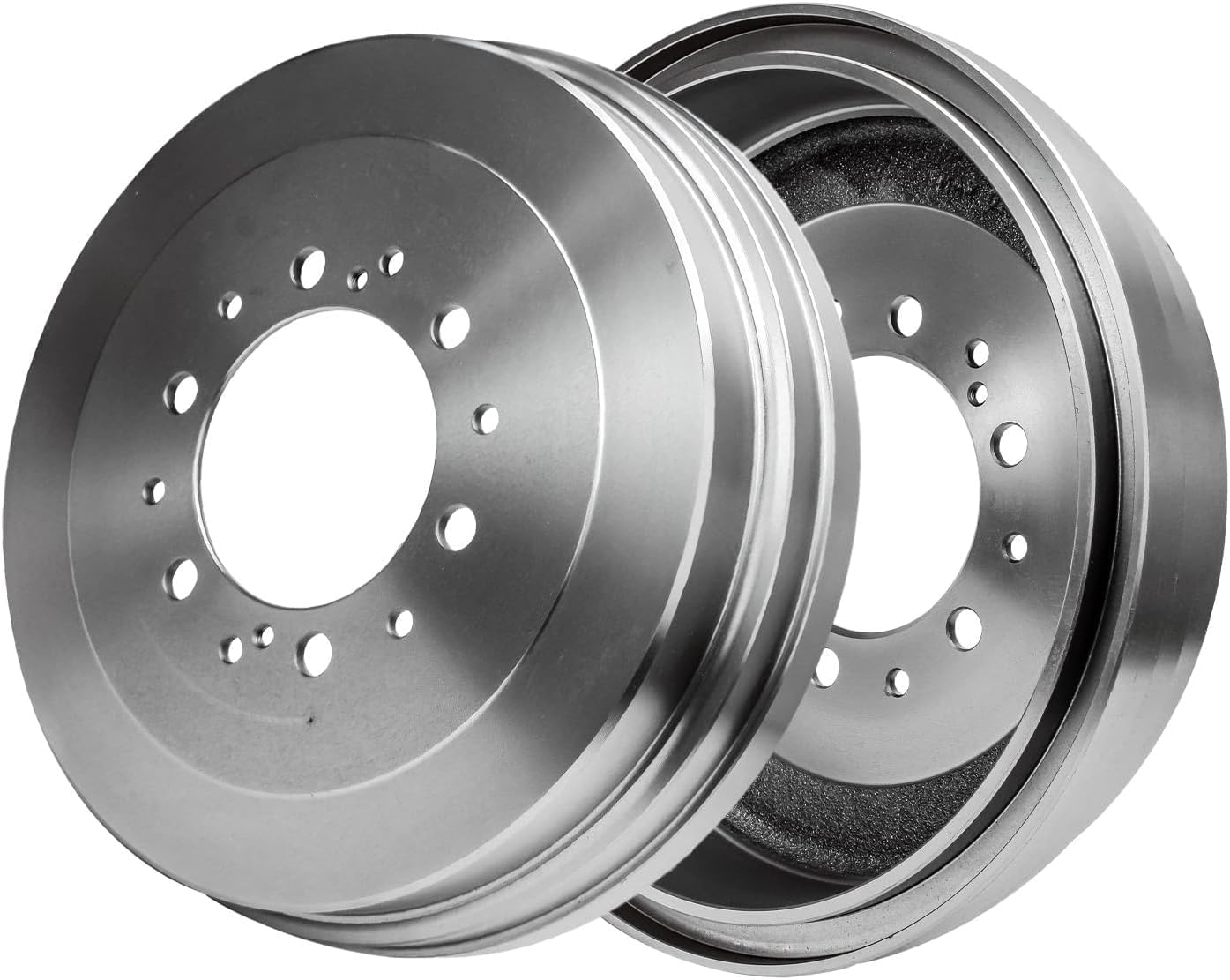 Detroit Axle - 8pc Brake Kit for 2002 Toyota 4Runner 2004 Tacoma, Front Disc Brake Rotors Ceramic Brakes Pads, Rear Brakes Drums and Semi-Metallic Shoes Replacement : 11.69' Inch Rotor