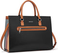 BOSTANTEN Leather Laptop Briefcase for Women Shoulder Bag 15.6 Inch Business Computer Work Tote