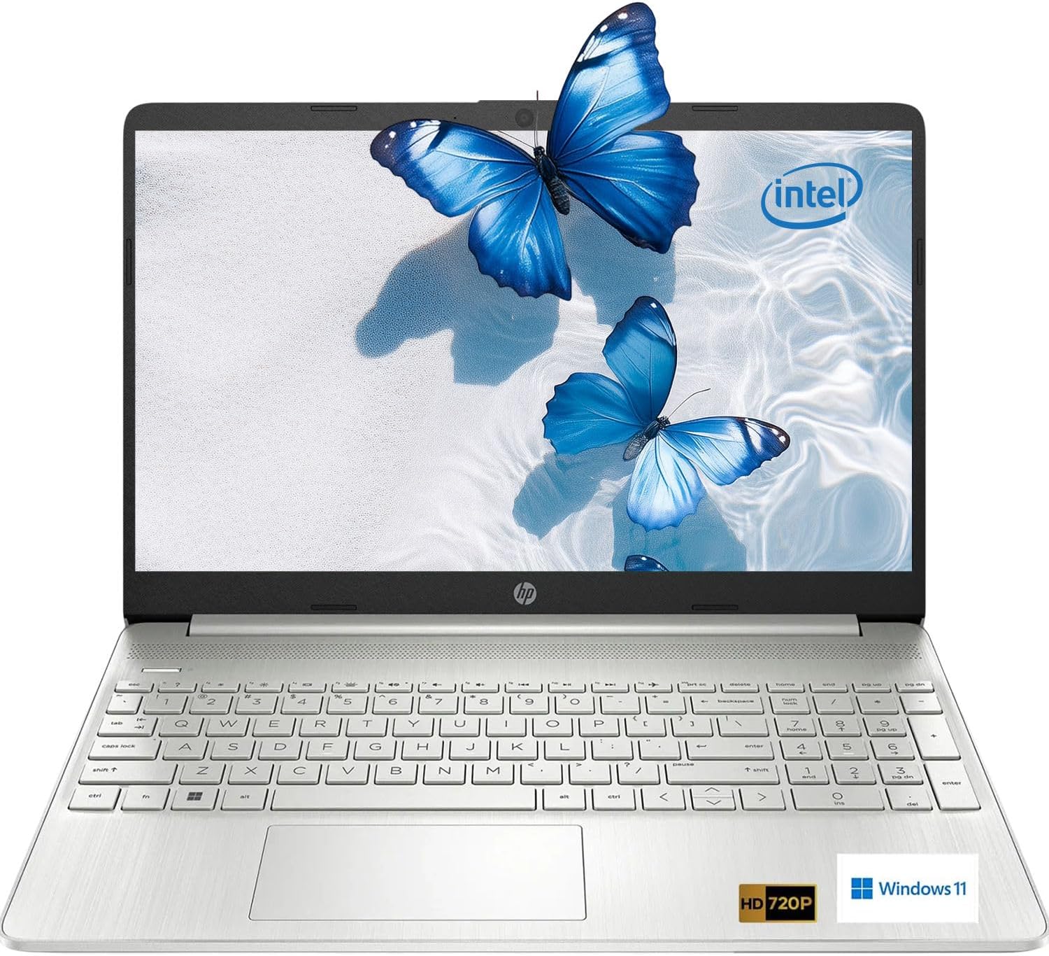 HP Laptop| 15.6' HD | Intel Processor | 16GB DDR4 RAM | 2TB SSD | Intel UHD Graphics | Win11 Pro | 720p HD Camera | WiFi & Bluetooth | School, Business & Productivity