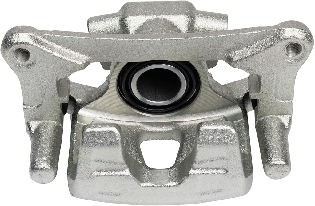 TRQ Performance Rear Brake Pad and Rotor Set Ceramic Solid Rotors Calipers Compatible with 2009-2012 Mitsubishi Outlander