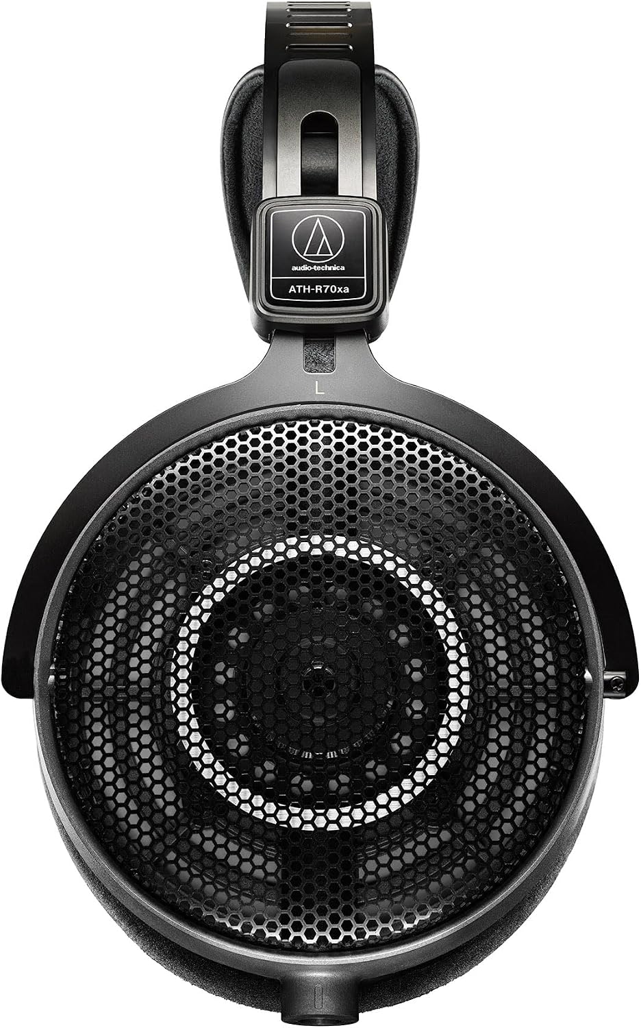 Audio-Technica ATH-R70xa Professional Open-Back Reference Headphones - Black Bundle with Case, Stand, Cable, and Austin Bazaar Polishing Cloth