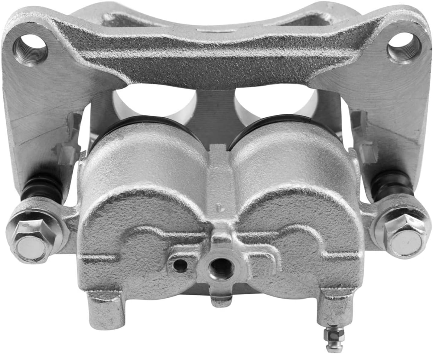 Detroit Axle - 2pc Front Brake Calipers for 2017-2022 Ford Edge Lincoln MKX Continental, Disc Brake Calipers with Brackets 2018 2019 2020 2021 Replacement