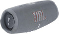 JBL CHARGE 5 - Portable Bluetooth Speaker - Gray (Renewed)