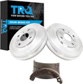 TRQ Rear Brake Shoe & Drum Kit Compatible with 2016 Scion iA 2019-2020 Toyota Yaris