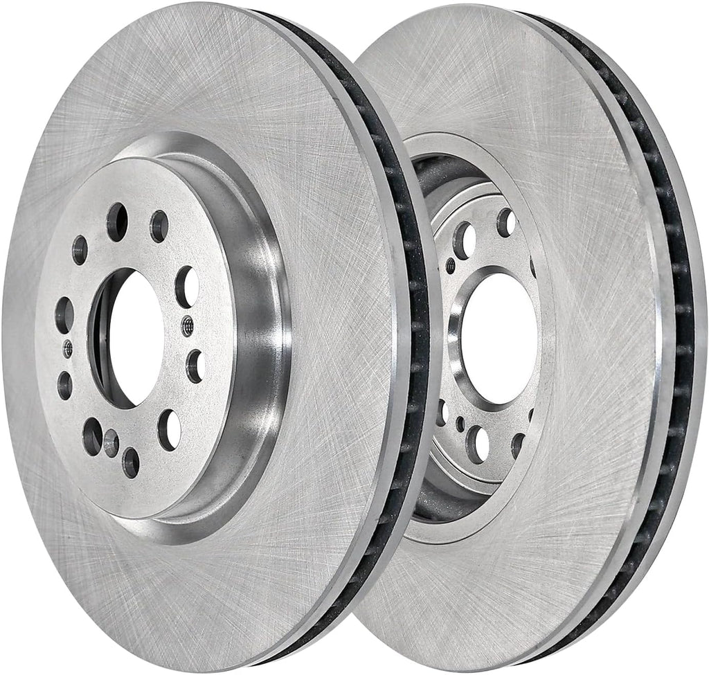 Detroit Axle - 4pc Brake Rotors for 2017 2018 2019 2020 2021 Honda Clarity, Disc Brake Rotors Replacement : 12.28' inch Front Rotor 12.20' inch Rear Rotor