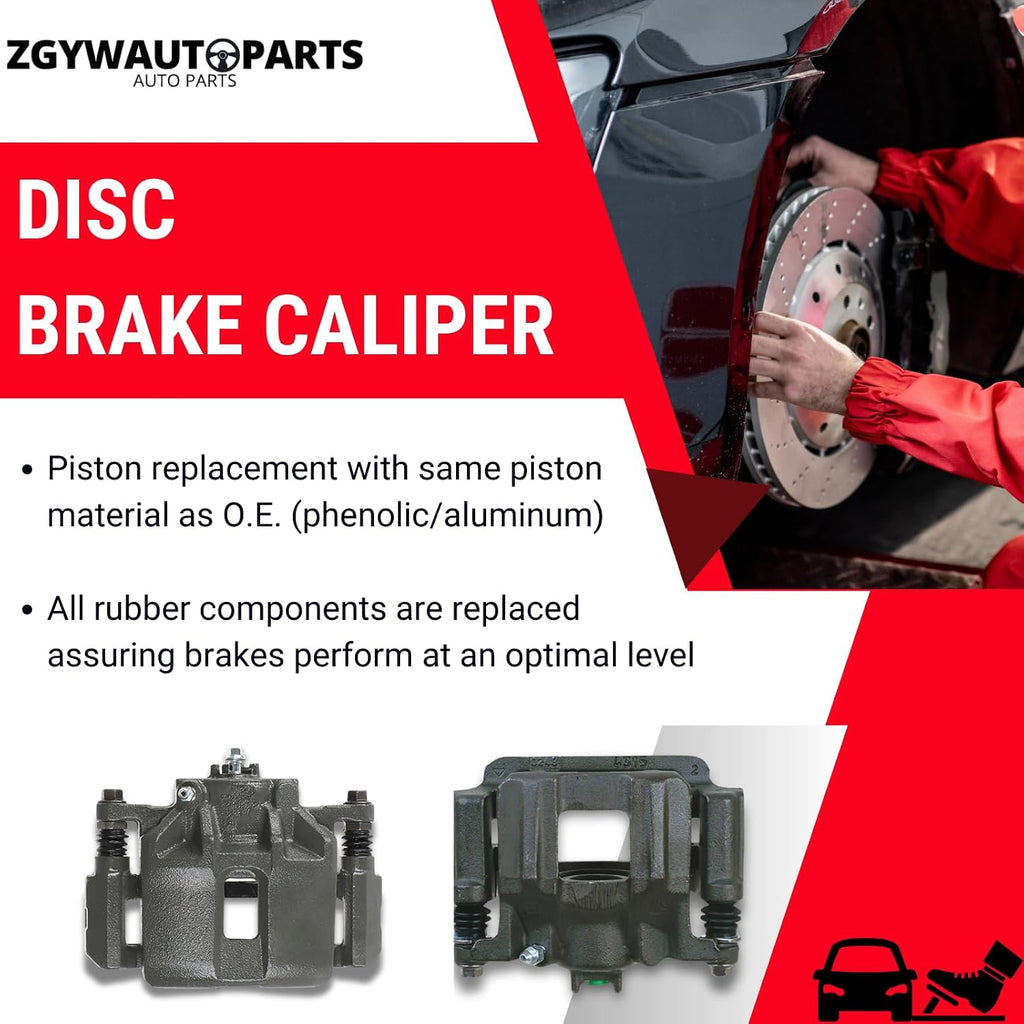 Right Rear Brake Caliper, 1Pcs Break Caliper, Automotive Replacement Brake Calipers Without Pads for Chevrolet Silverado 1500 2003-2005 for Chevy Silverado 1500 2003-2005