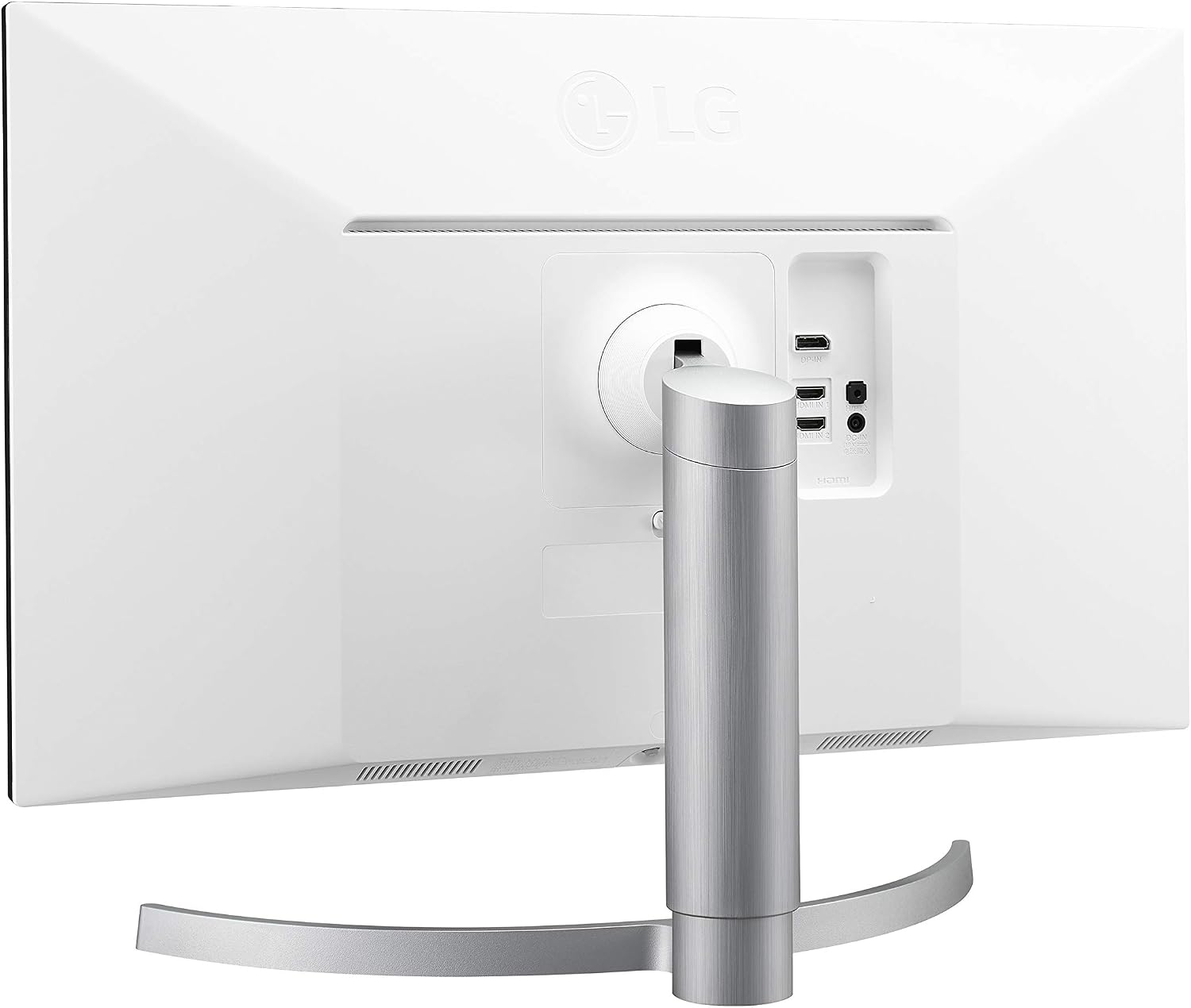 LG 27UK650-W 27' Inch UHD (3840 x 2160) IPS Display with HDR 10, sRGB 99% Color Gamut, AMD FreeSync Technology, 3-Side Virtually Borderless Design