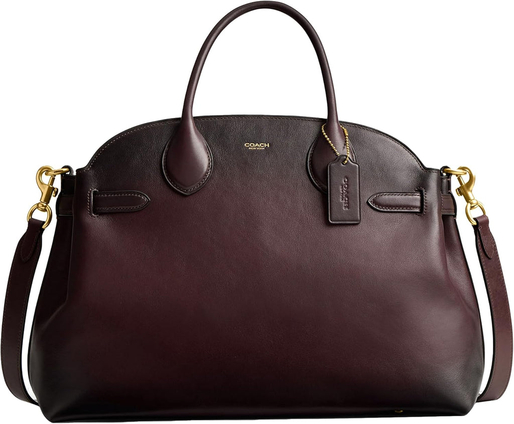 Coach Women's Suede Soft Empire Carryall 40 Tote