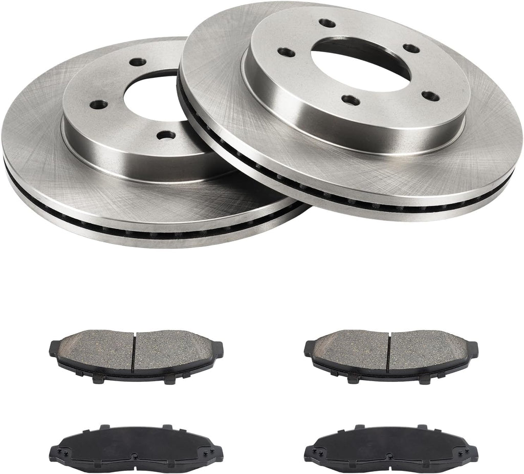 KAX Front Brake Kit for Ford F-150 1997-2003, 12.13inch Brake Rotors Pads Kit, #54042+D679 Front Brakes