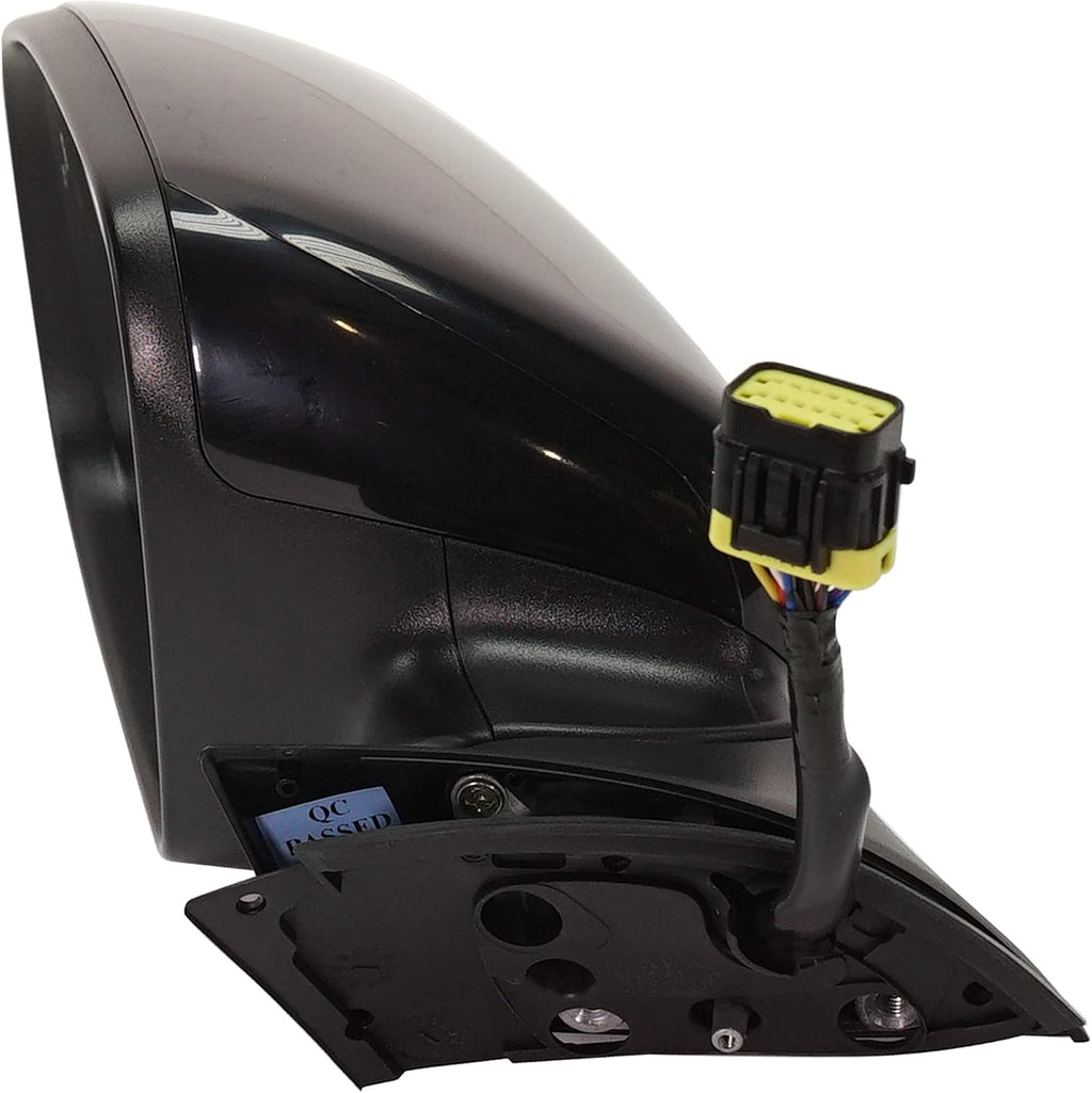 Garage-Pro Driver Side Power Heated Mirror for Kia Forte Forte5 2017-2018 Power Fold With Signal Light, Blind Spot Monitor & Puddle Lamp Paintable