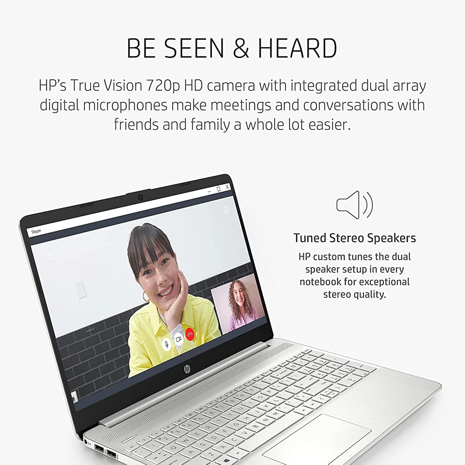 HP Pavilion 15.6' HD Touchscreen Anti-Glare Laptop, 8GB RAM, 256GB SSD Storage, Intel Core Processor up to 4.1GHz, Up to 11 Hours Long Battery Life, Type-C, HDMI, Windows 11 Home, Silver