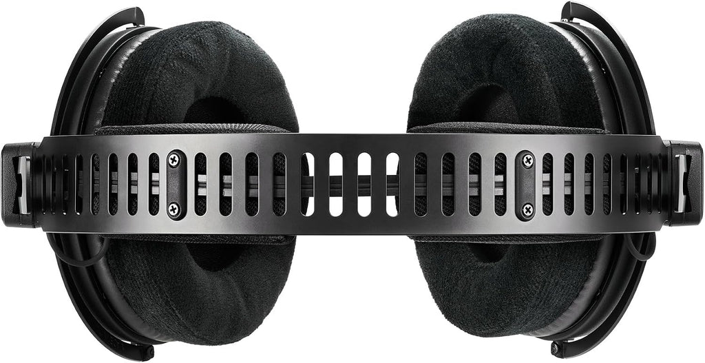 Audio-Technica ATH-R50X Professional Open-Back Reference Headphones - Black Bundle with Case, Stand, Cable, and Austin Bazaar Polishing Cloth