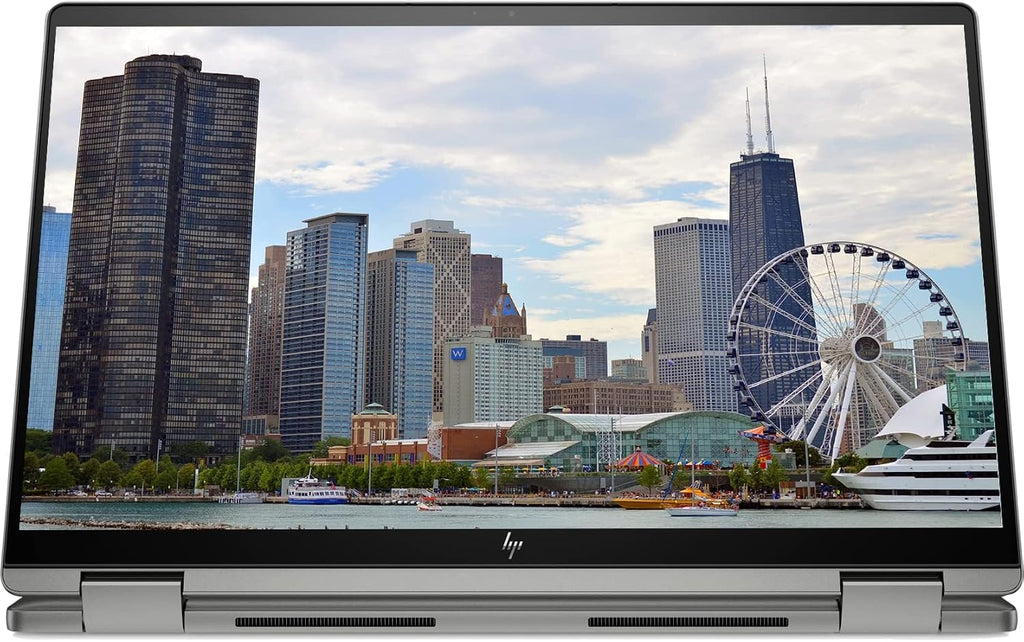 HP 2023 Convertible 2-in-1 Chromebook, 14' FHD IPS Touchscreen, Intel 11th i3 Processor Up to 4.0GHz, 8GB Ram, 128GB SSD, Fingerprint Reader, Super-Fast 6th Gen WiFi, Chrome OS, Dale Gray(Renewed)
