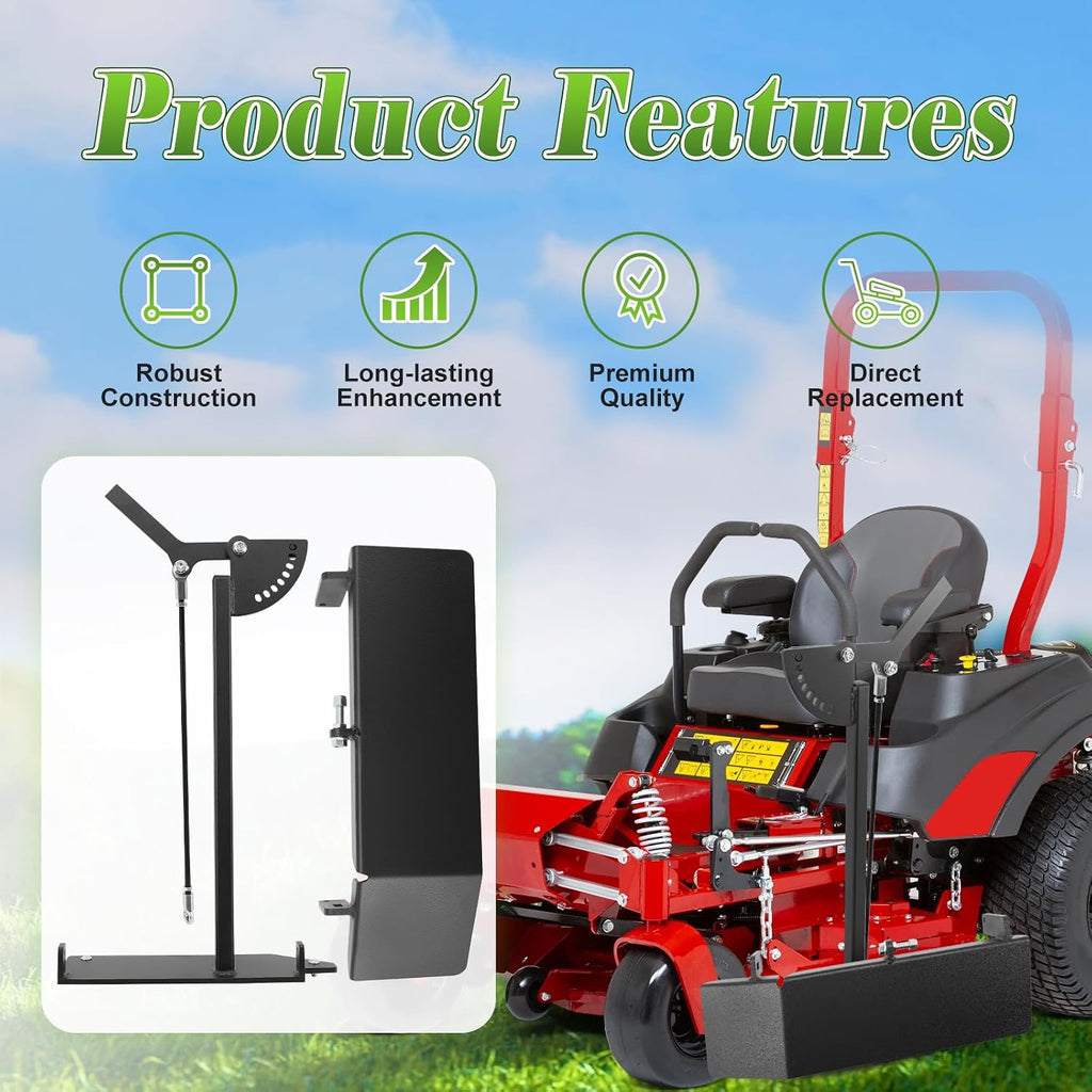 Mower Chute Blocker, Fit for Ferris 52' IS700z ISX800 IS2100z ISX2200, Fit for Ferris IS600z 52' Non ICD, Fit for Ferris Simplicity 52' Citation XT, Fit for Ferris Snapper Pro 52' S125XT