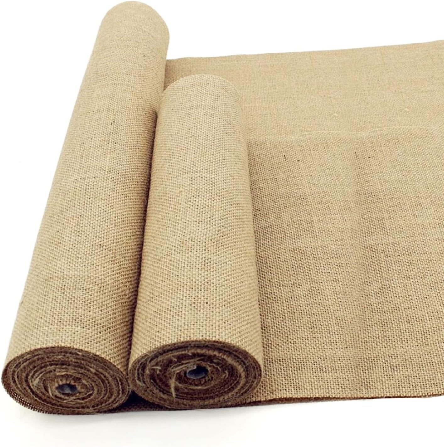 Agfabric 64 inch x100 Feet Garden Burlap Fabric Roll, Burlap Tree Wrap,Multipurpose High Density Natural Jute Material for Gardening,Aisle Runner,Crafts,Weed Barrier