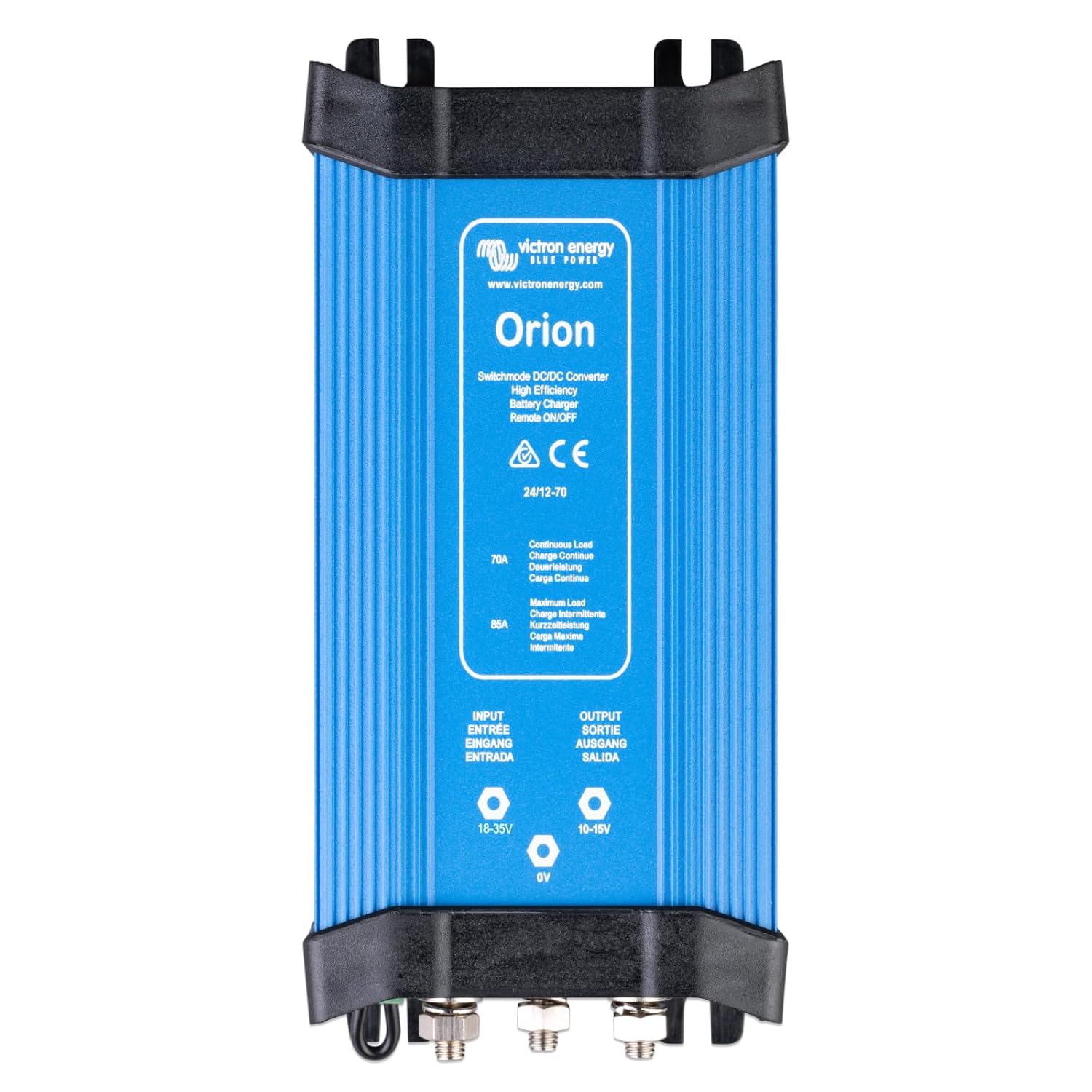 Victron Energy Orion 24/12-Volt 70 amp DC-DC Converter Non-Isolated, High Power