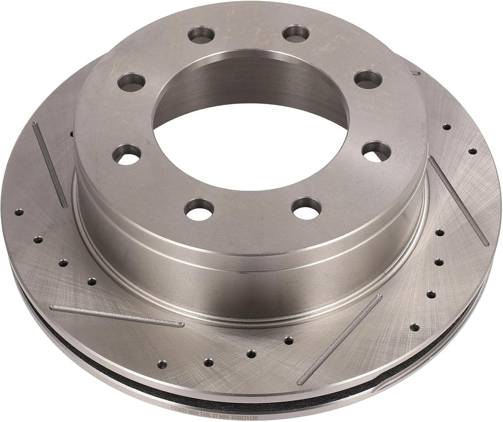CCIYU D784 D785 55072 55055 Brake Kit Fit For Chevy For Avalanche 2500 2002-2006,For Silverado 2500 2000-2004,For Silverado 2500 HD 2001-2010,For Suburban 2500 2000-2006 2008-2013, Front Rear 12PCS