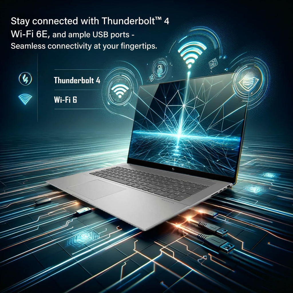 HP Envy 17.3' FHD Touchscreen Laptop | Intel Core i7-1260P | Intel Iris Xe Graphics | 32GB RAM | 1.5TB Storage | Wi-Fi 6 | Win 11 | Audio by Bang & Olufsen | Backlit Keyboard | w/WOWPC Bundle