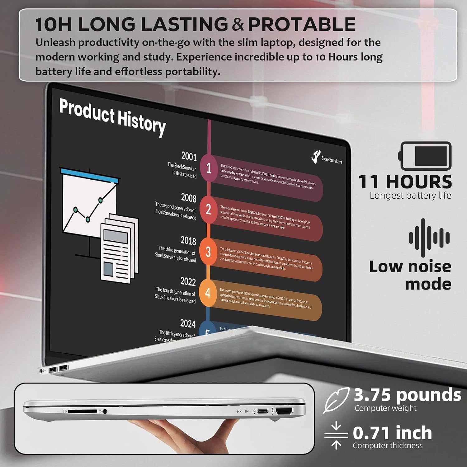 HP Flagship Touchscreen Laptop Computer - Win 11 Pro • Office Lifetime • 15.6' HD Touchscreen • Intel i3 1215U • Wi-Fi 5 • Anti-Glare HD Display w/Laptop Bundle (32G RAM • 1TB SSD)