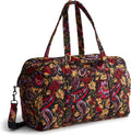 Vera Bradley Women's Miramar Weekender Travel Bag - Premium Cotton