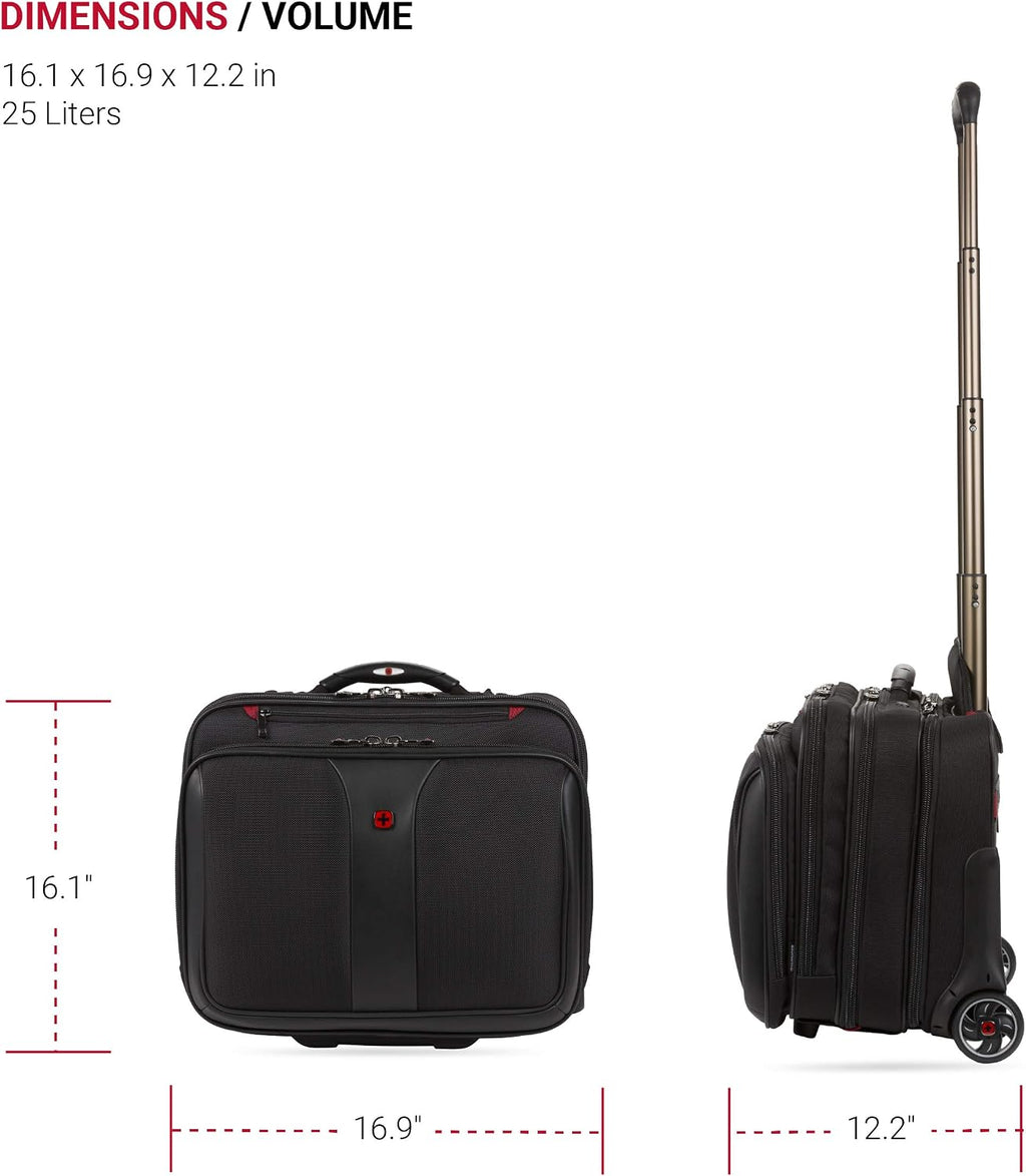 Wenger luggage Patriot II 15.6-Inch, Black