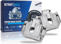 Detroit Axle - Rear 2pc Brake Calipers for Buick Enclave Cadillac XTS Chevrolet Traverse GMC Acadia Limited Saturn Outlook, 2 Disc Brake Calipers Replacement