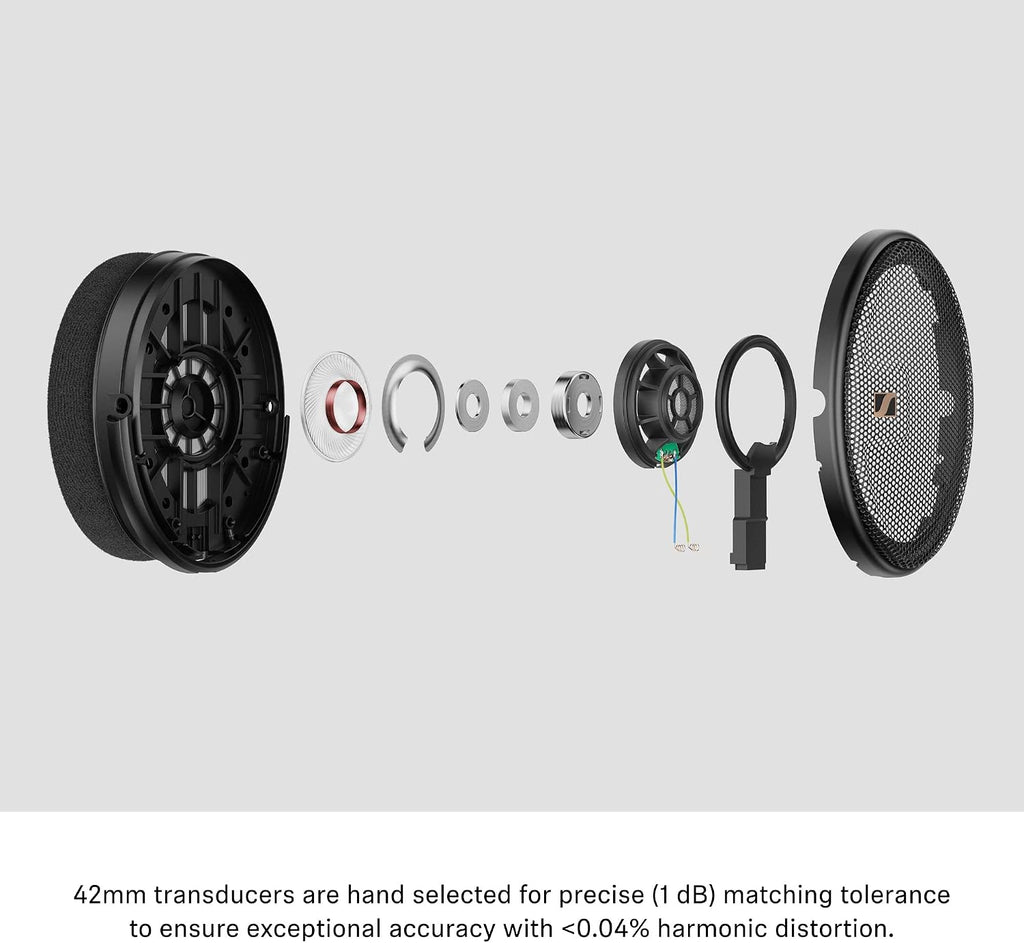 Sennheiser HD 660S2 - Wired Audiophile Stereo Headphones with Deep Sub Bass, Optimized Surround, Transducer Airflow, Vented Magnet System and Voice Coil – Black (Renewed)