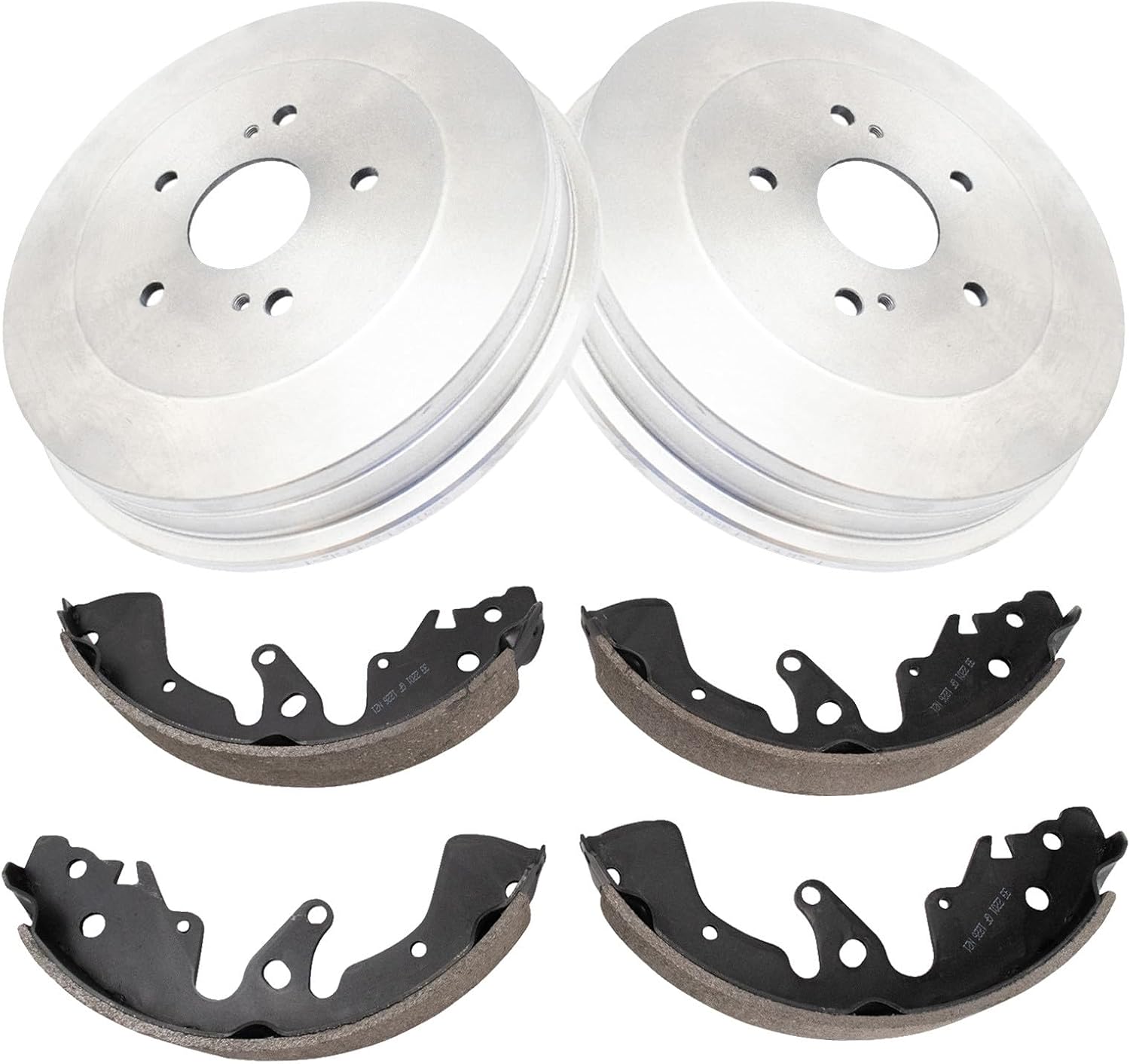 TRQ Rear Brake Shoe & Drum Kit Compatible with 2006-2008 Suzuki Grand Vitara