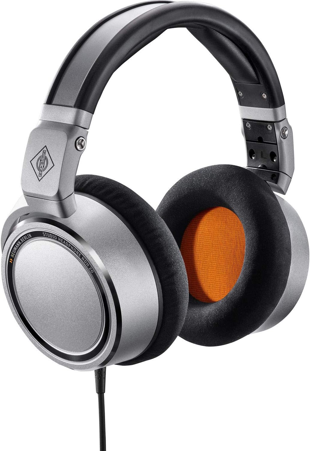 Neumann NDH 20 Closed-Back Studio Headphones with Headphone Stand & Mini Male Extension Cable 25' Bundle