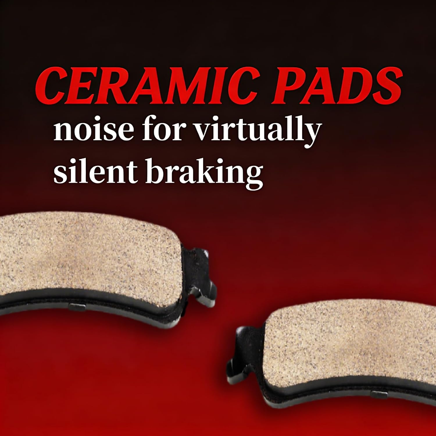 Front Rear Drilled Slotted Brake Rotors and Ceramic Brake Pads Kit, Replacement for Chevy Silverado 1500 1999-2007, Tahoe Suburban, Avalanche GMC Yukon XL 1500, Cadillac Escalade 2002-2006