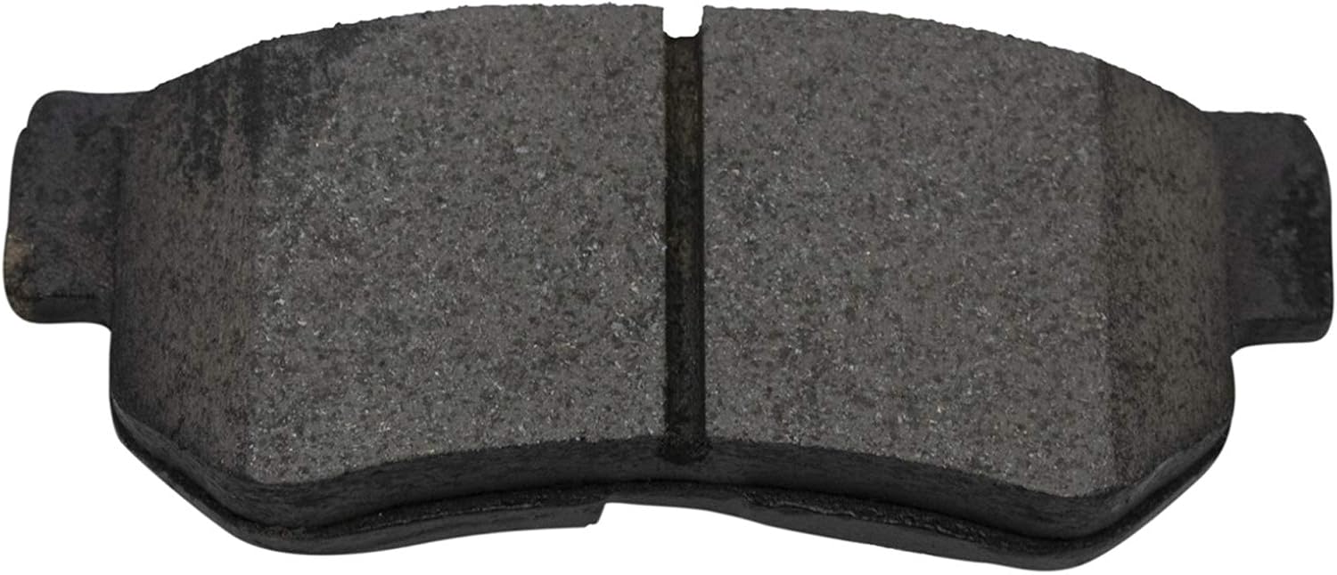 TRQ Performance Rear Brake Pad and Rotor Set Ceramic Solid Rotors Calipers Compatible with 2006 Hyundai Sonata