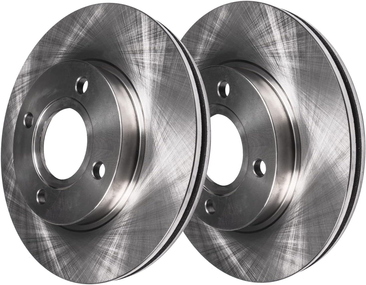 Detroit Axle - Brake Kit for 1999-2000 Honda Civic [Si Coupe] Disc Brake Rotors Ceramic Brakes Pads Front and Rear Replacement : 10.32' inch Front Rotor